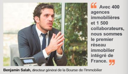 Une du Journal Agence - Benjamin Salah 